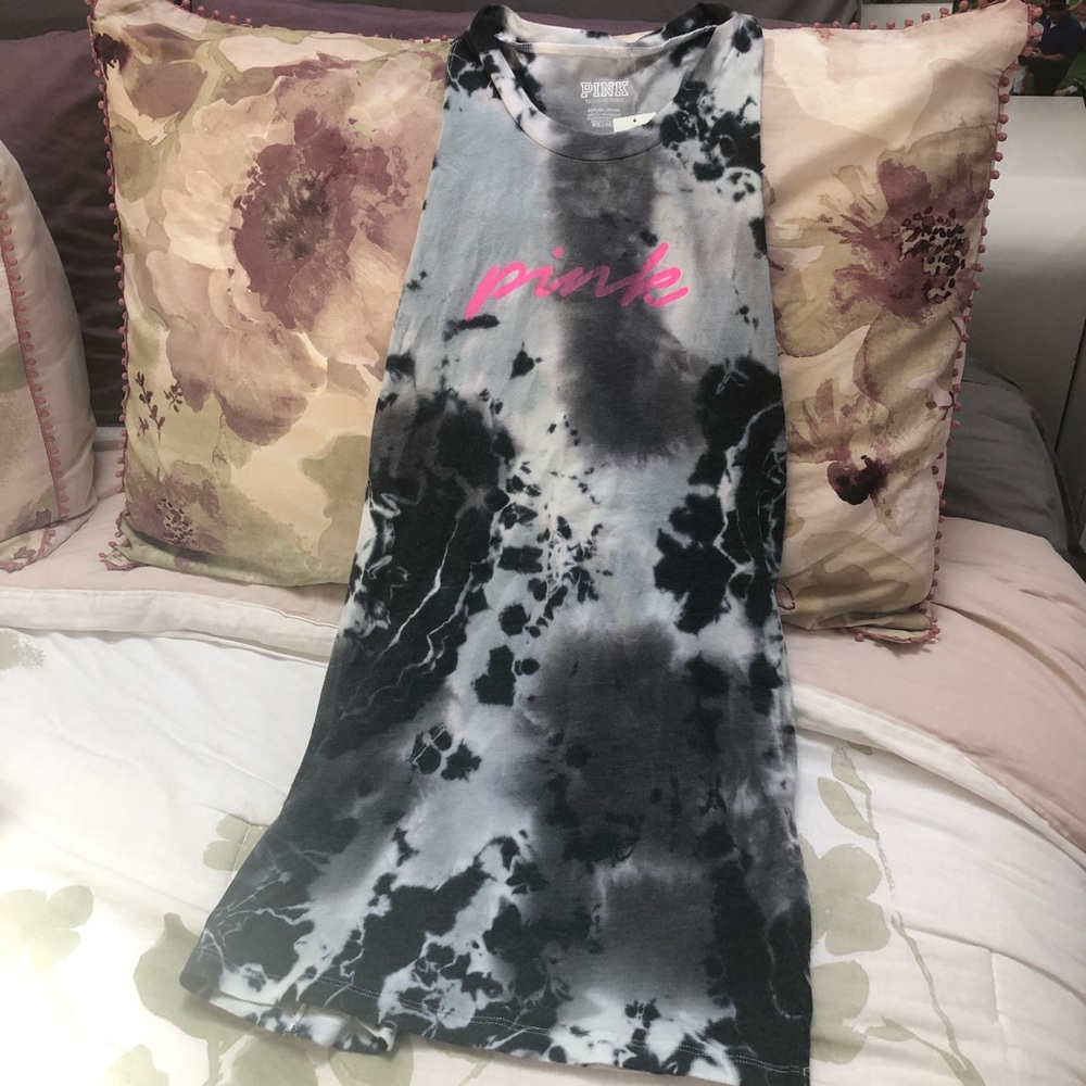 Victoria secret pink twist back tank top